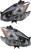 Nissan Maxima Headlight Assembly 2009-2014 Halogen Pair Driver and Passenger Side W3762