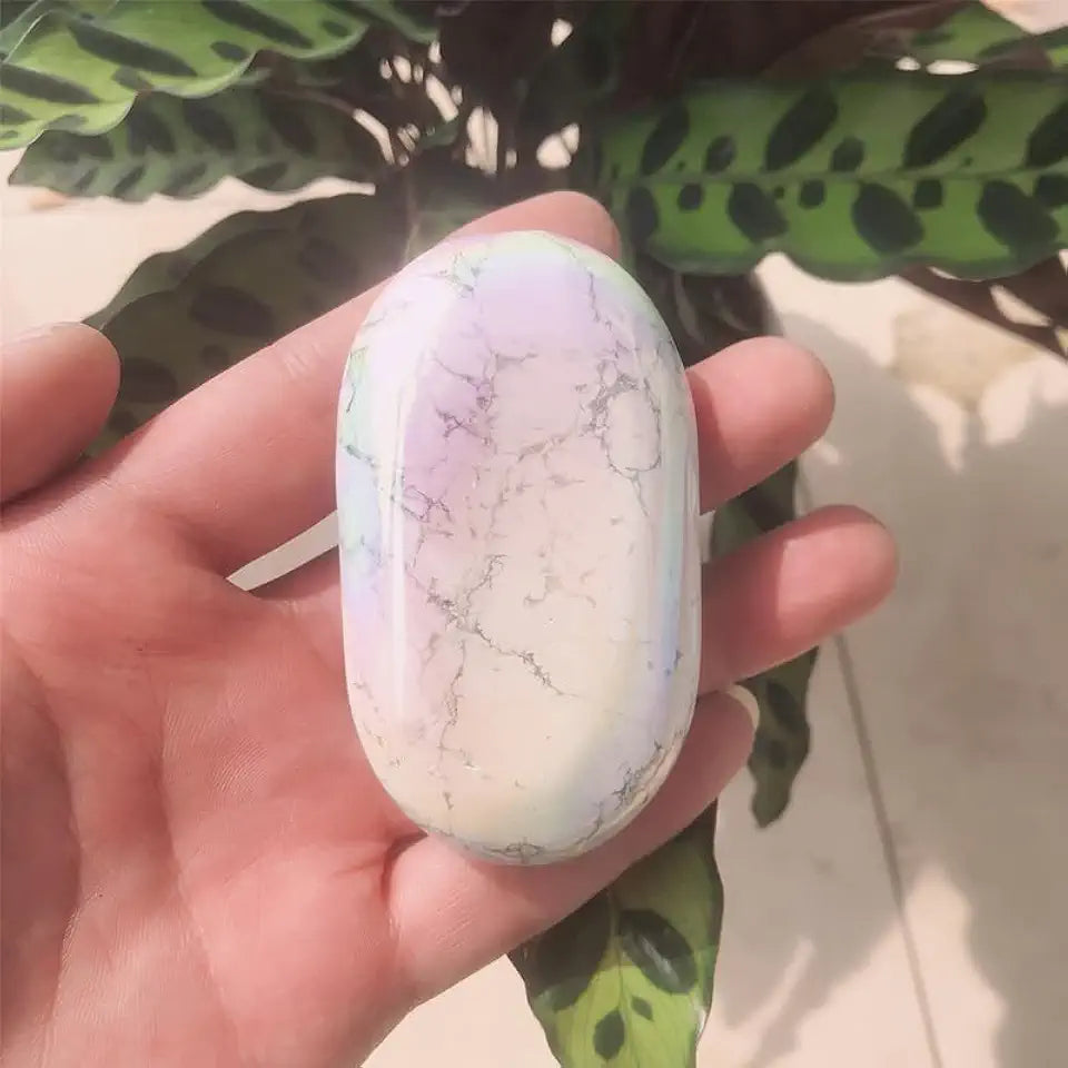 Natural Emerald Palm Stone Polished 210-220g R918078