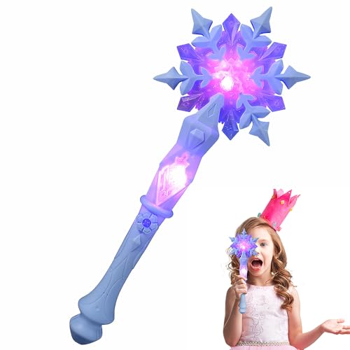 Light Up Wand Snowflake Princess Wands N7893