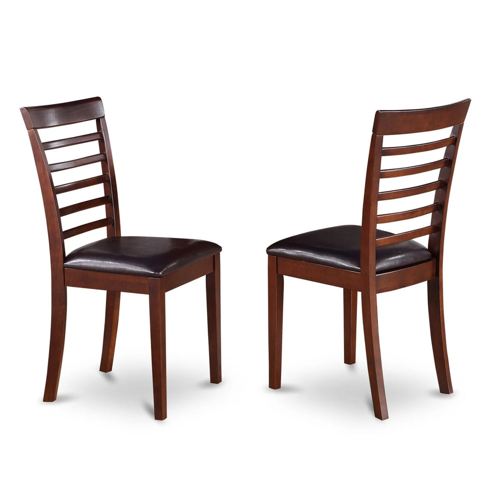 3 Pieces Drop Leaf Real Wood Dining Table Set K39946