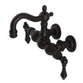 Wall Mount Clawfoot Tub Faucet Oil Rubbed Bronze O2814