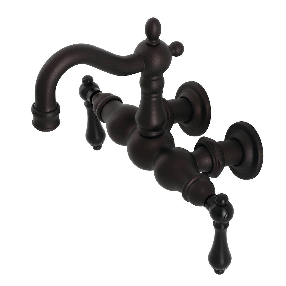 Wall Mount Clawfoot Tub Faucet Oil Rubbed Bronze O2814