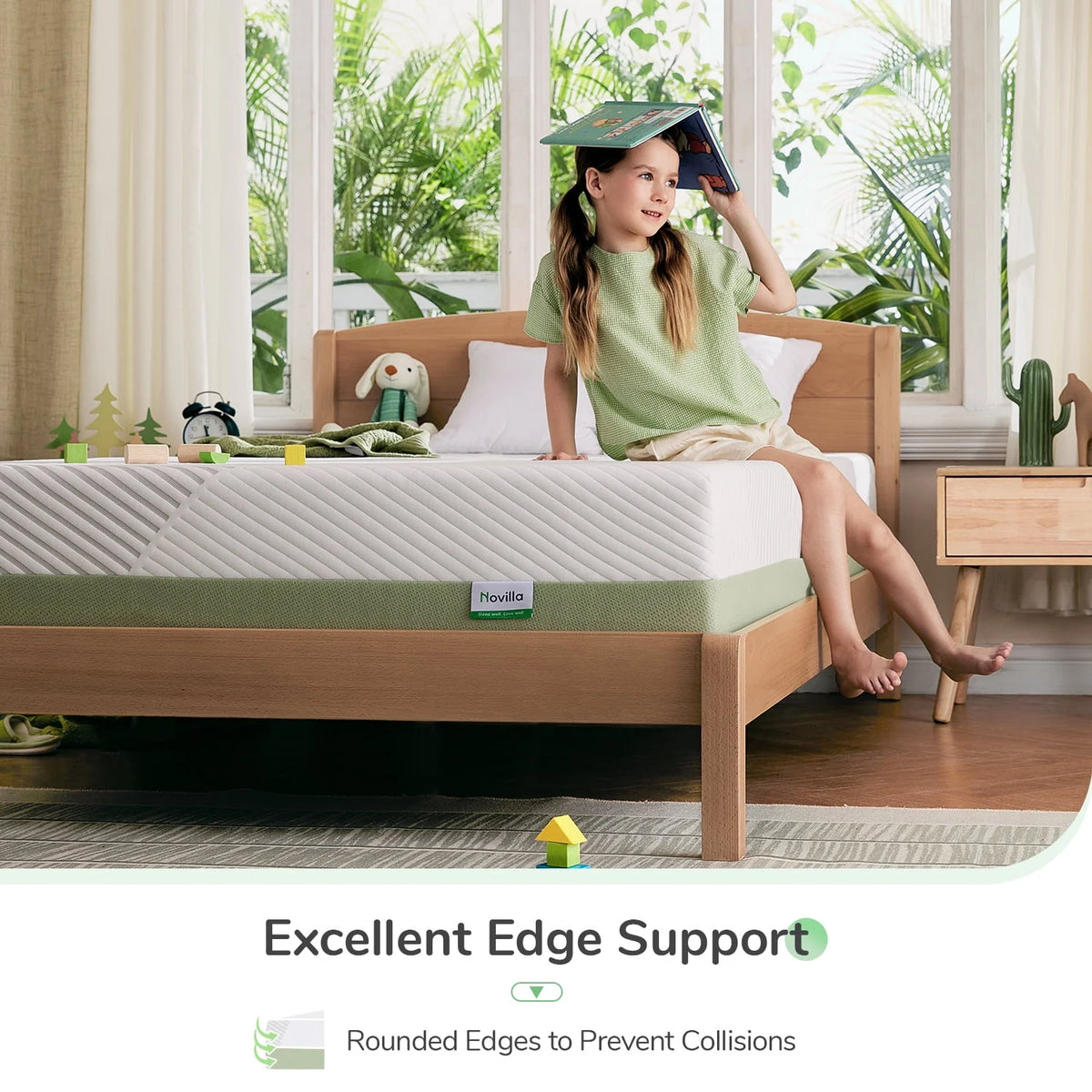 Twin 6 inch Gel Memory Foam Mattress Y828