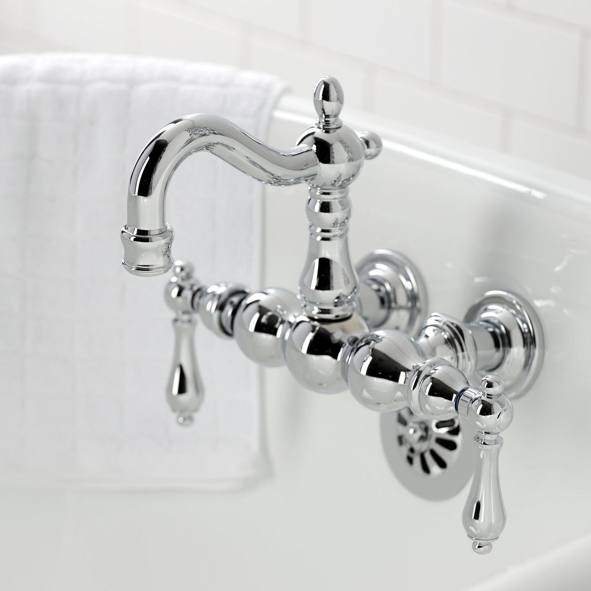 Wall Mount Clawfoot Tub Faucet Oil Rubbed Bronze O2814