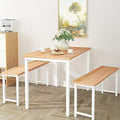 3-Piece Dining Table & Chair Set for 4 People E963