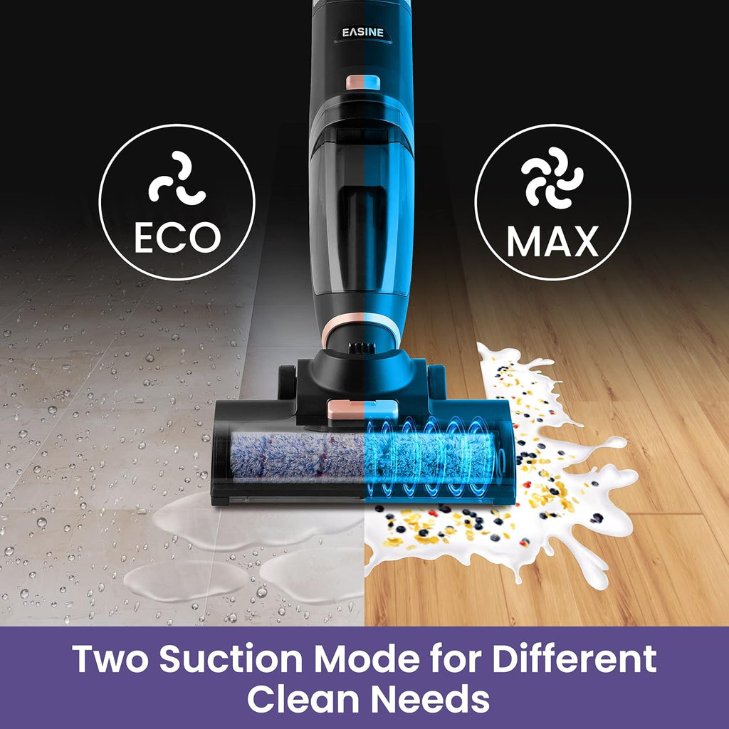 Cordless Stick Wet Dry Vacuum Cleaner, Self-Cleaning, Black Y3176