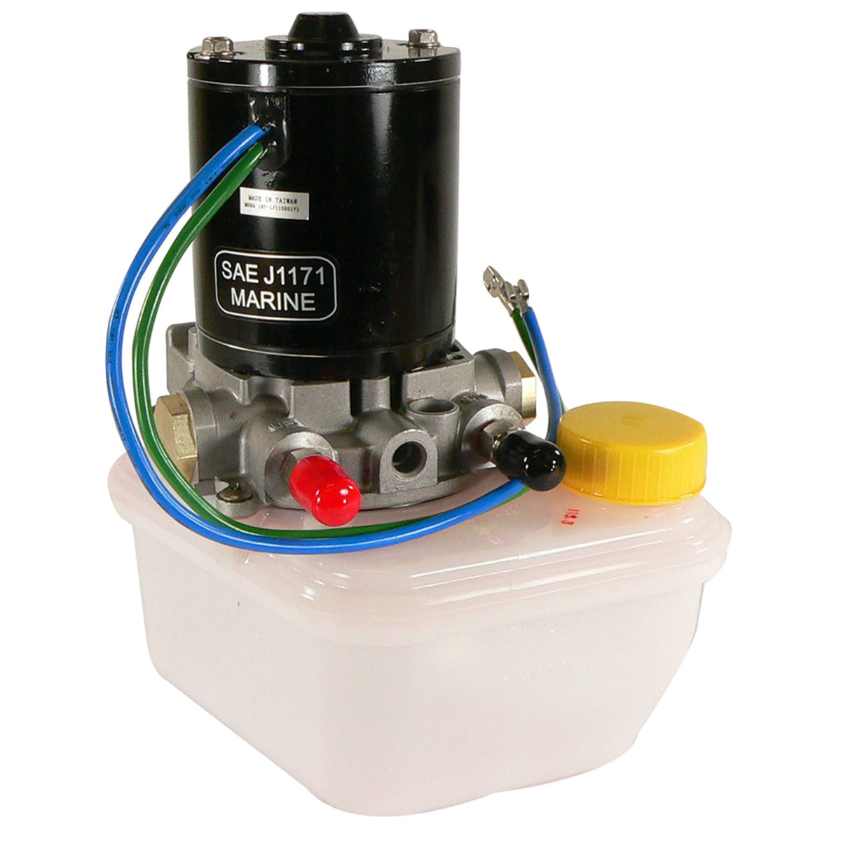 Power Pole Anchor Tilt Trim Motor Pump Reservoir Y9398