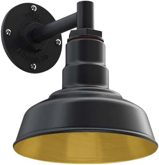 Green 8 inch Dome Outdoor Wall Mounted Barn Light Y686