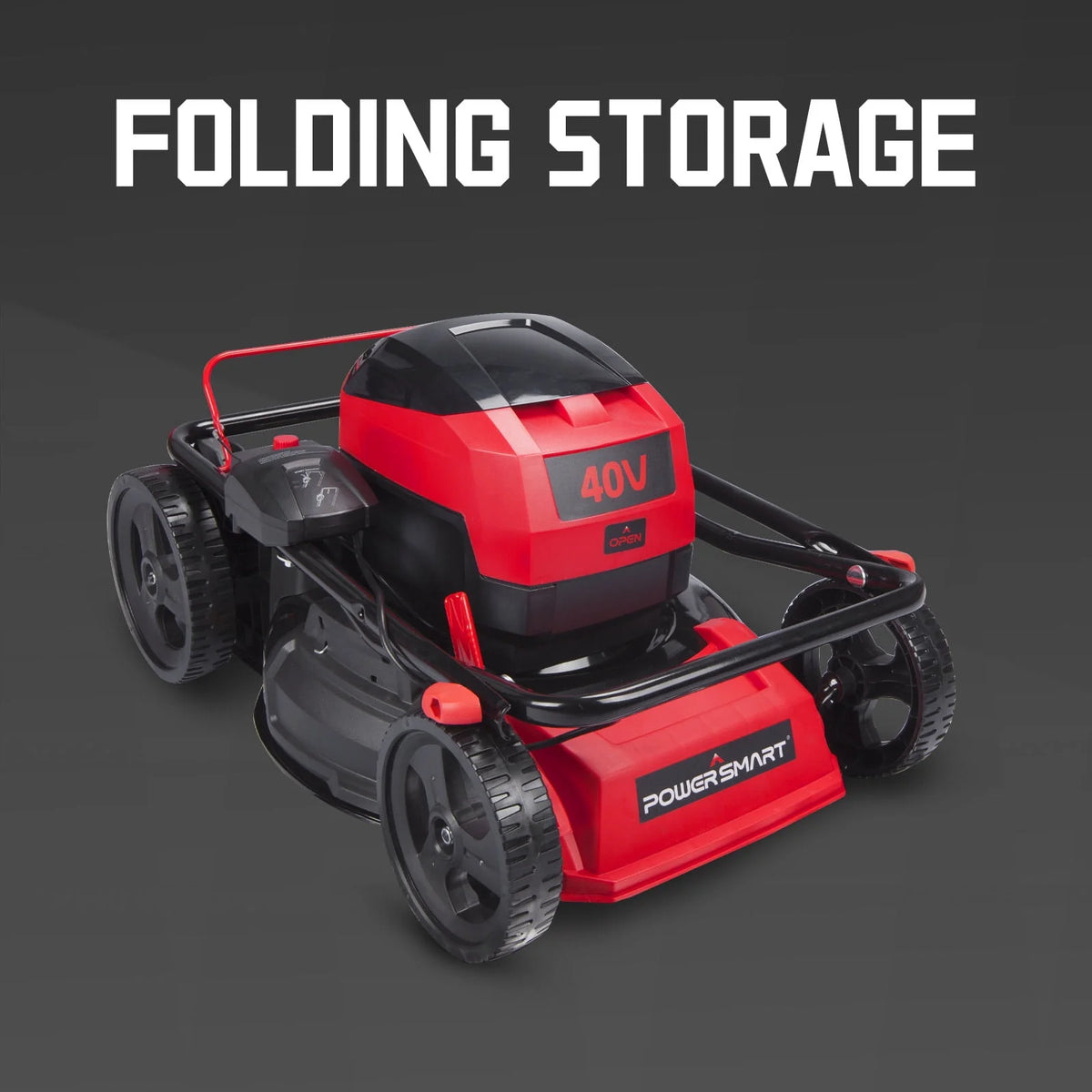 40V 17-inch Cordless Brushless Electric Push Lawn Mower V24931
