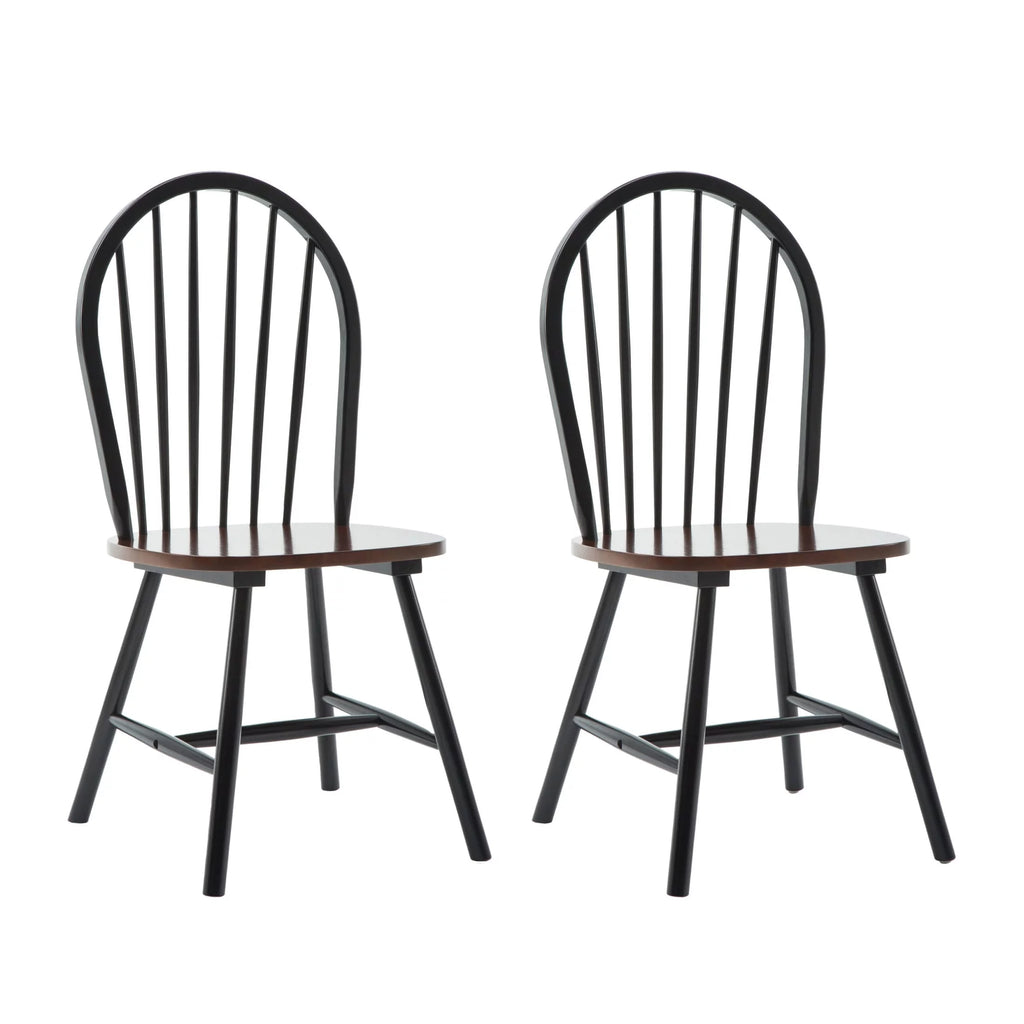 Black Set of 2 Dining Chairs R73169