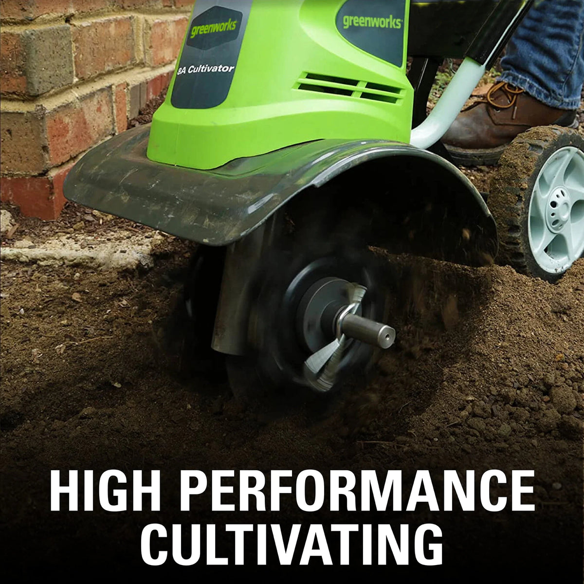 8 Amp 10-inch Corded Electric Cultivator/Tiller O5755