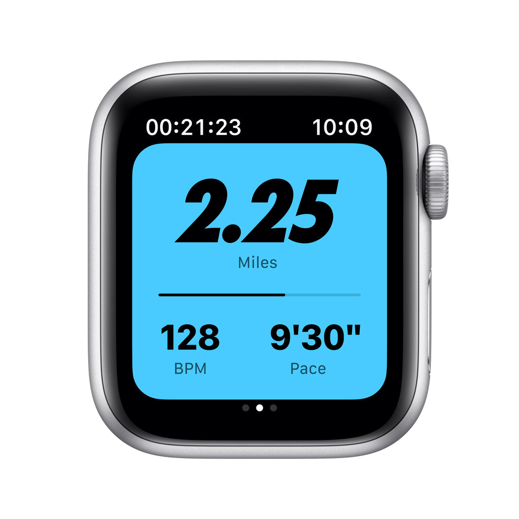 Silver 40mm Aluminum Case Smartwatch I843
