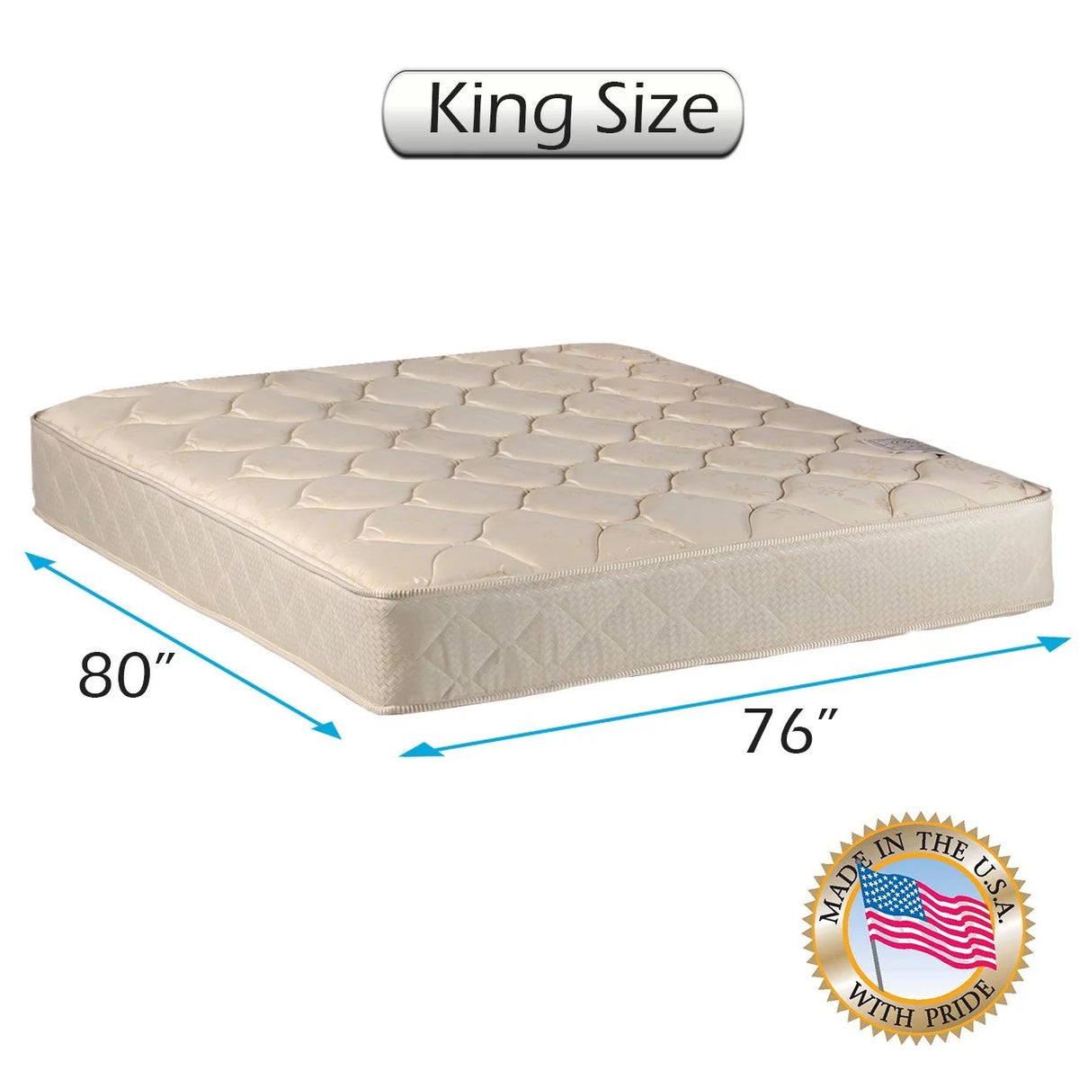 King Mattress with Mattress Cover Protector M701