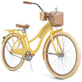 Yellow 26 Inch Cruiser Bike V80300