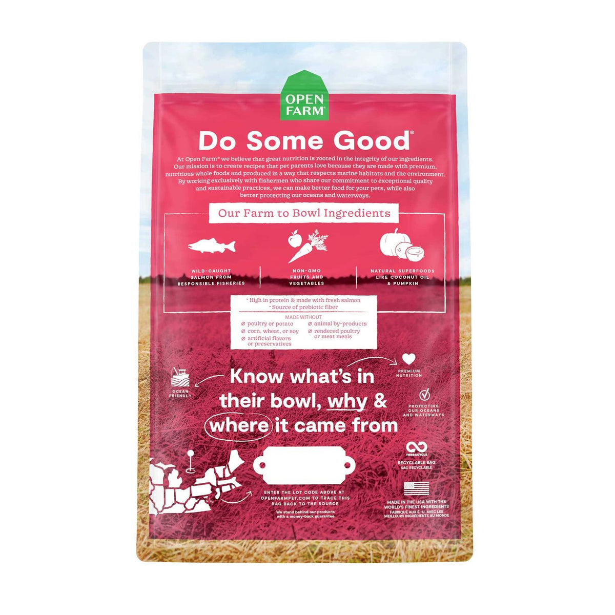 Grain-Free Wild-Caught Salmon Dry Dog Food G532986