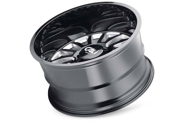 24x14 Gloss Black Milled Spokes Wheel O413480