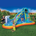 Inflatable Water Slide with Built in Sprinkler and Basketball Hoop I300002