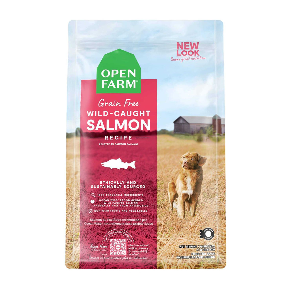 Grain-Free Wild-Caught Salmon Dry Dog Food G532986