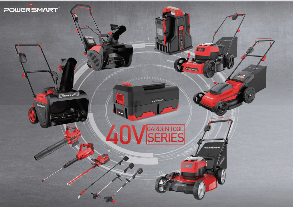40V 17-inch Cordless Brushless Electric Push Lawn Mower V24931