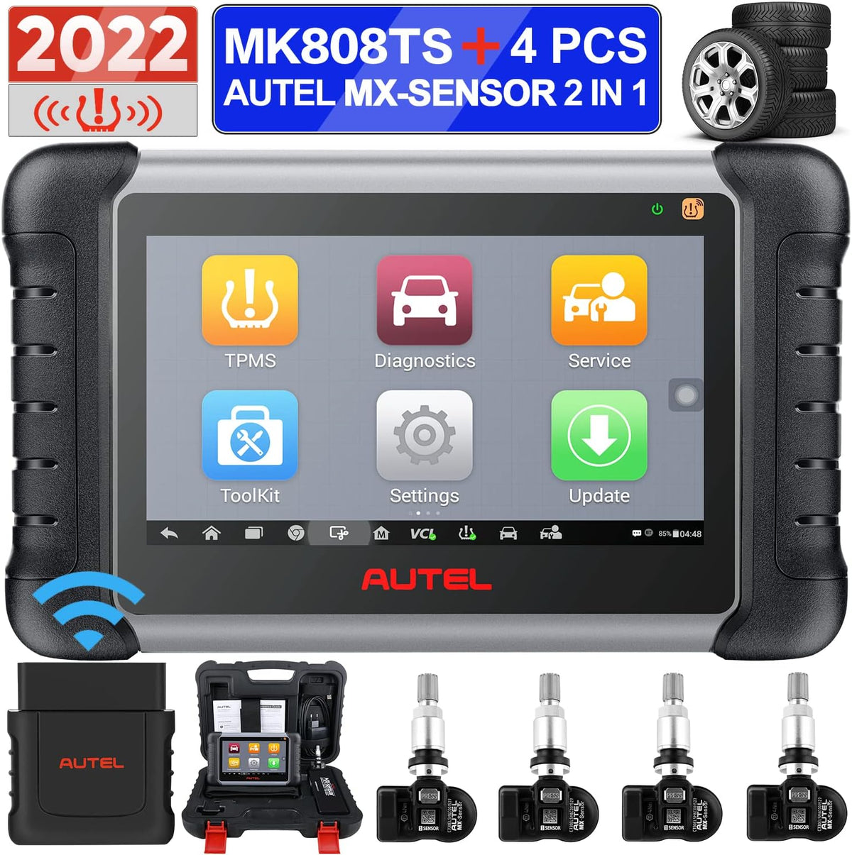 Diagnostic Scan Tool with 4 MX-Sensor P6206