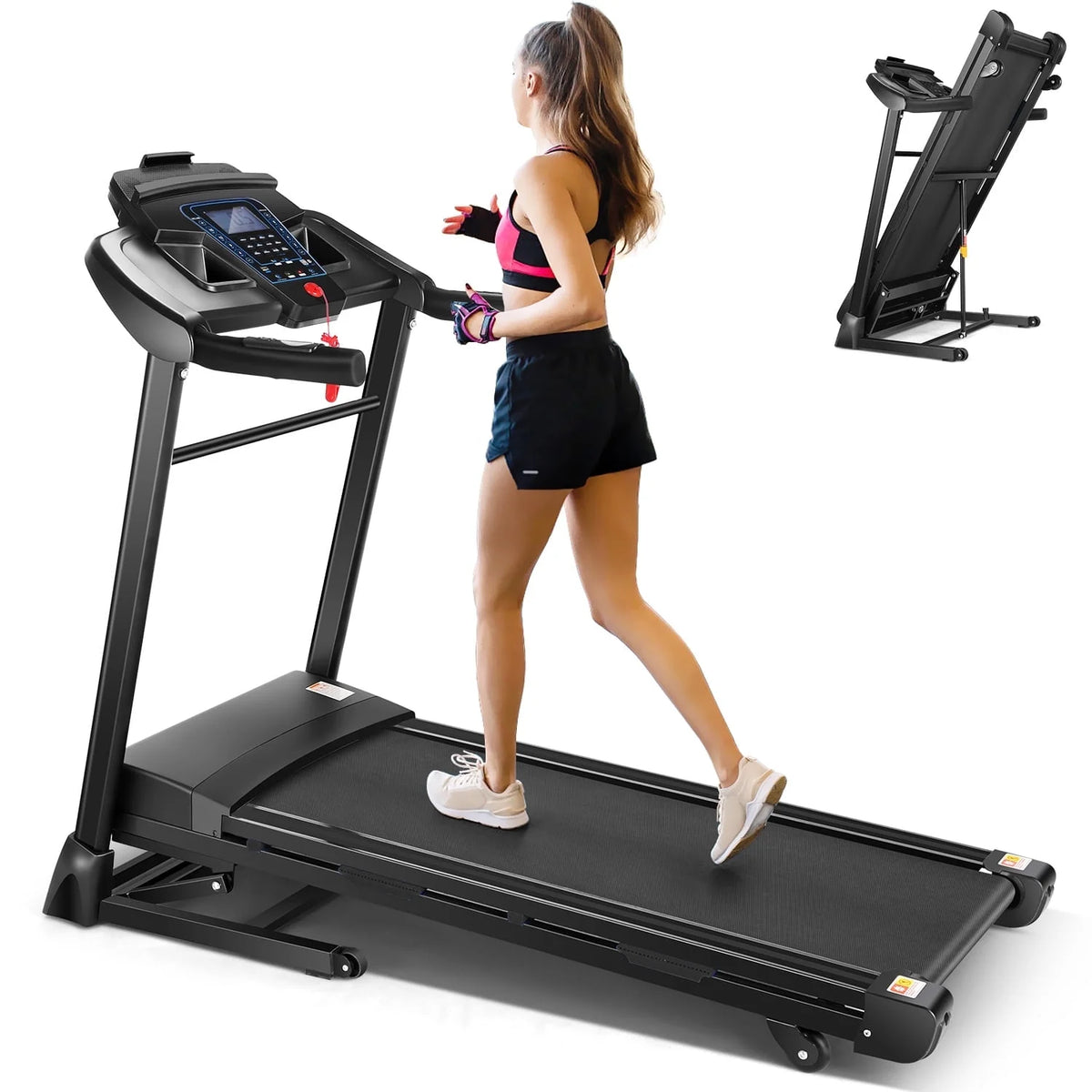 3.25 HP Folding Treadmill with 15-Level Inclines G54948