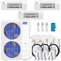 54,000 BTU 3 Zone Ceiling Cassette Ductless Air Conditioner and Heat Pump F134688