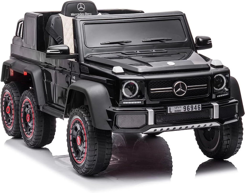 24V Powered Ride On Car with 6 Wheels, Remote Control, MP3 Player, Red C864