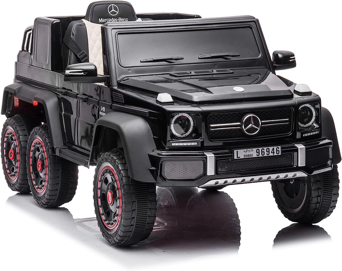 24V Powered Ride On Car with 6 Wheels, Remote Control, MP3 Player, Red C864