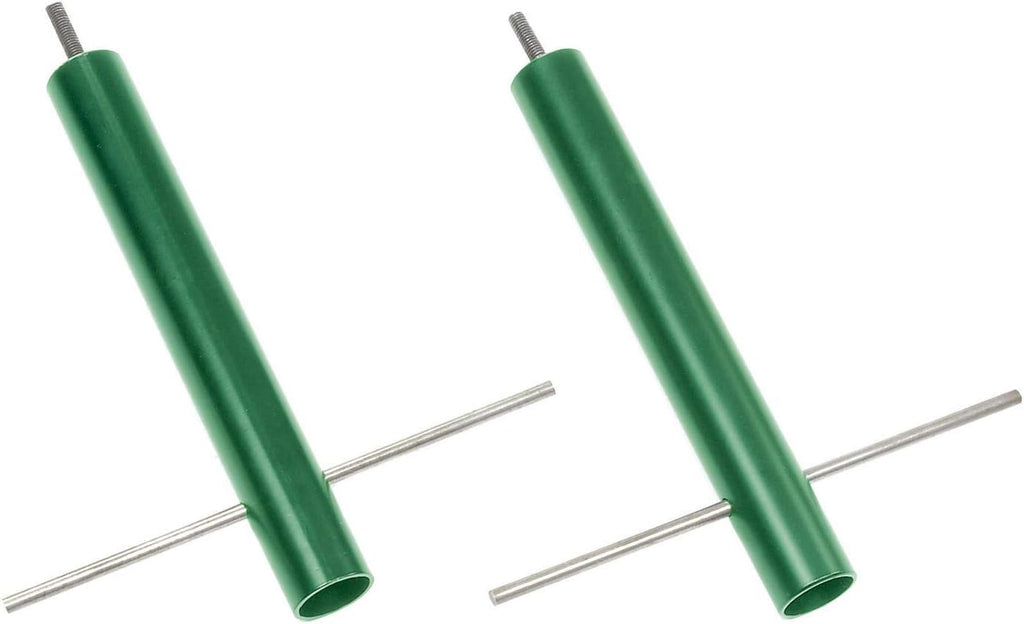 Green Below Ground Mount 5-Bike Capacity Bike Rack Z6539