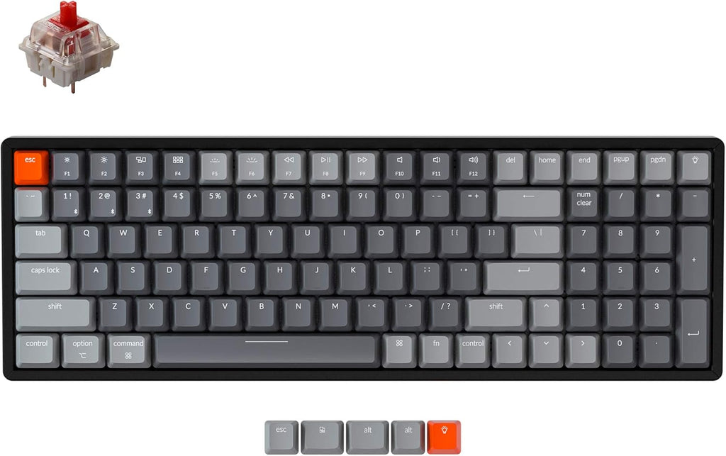 Wireless Bluetooth/USB Wired Gaming Mechanical Keyboard K6050