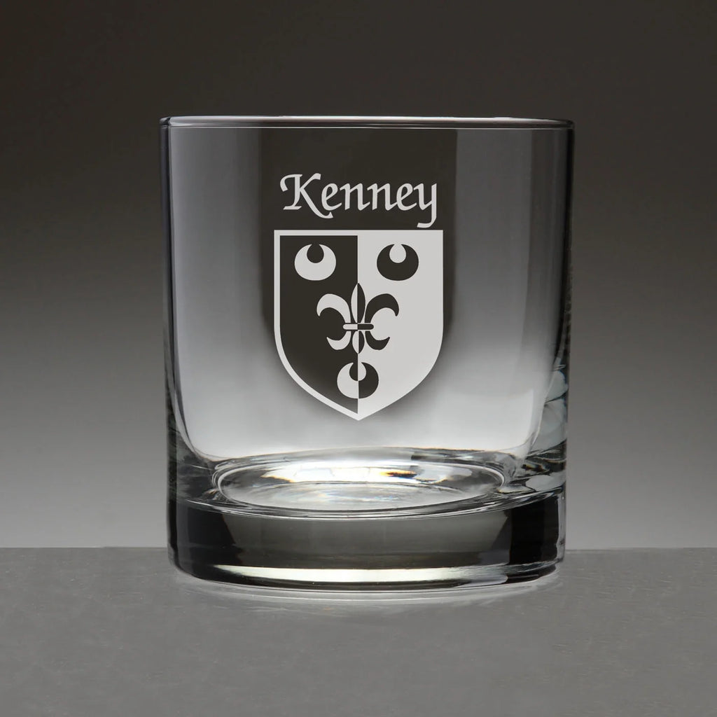 Set of 4 Etched Tumbler Glasses I177048