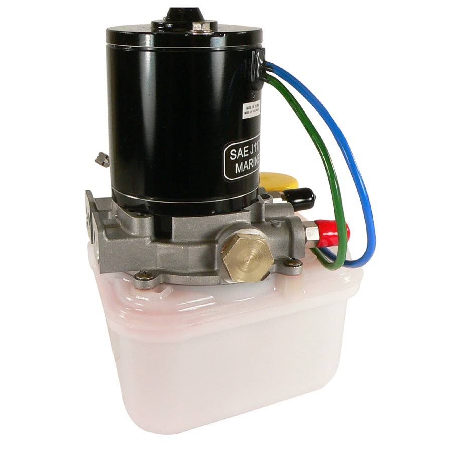 Power Pole Anchor Tilt Trim Motor Pump Reservoir Y9398