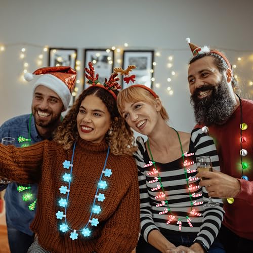 Christmas Light Up Necklace H134