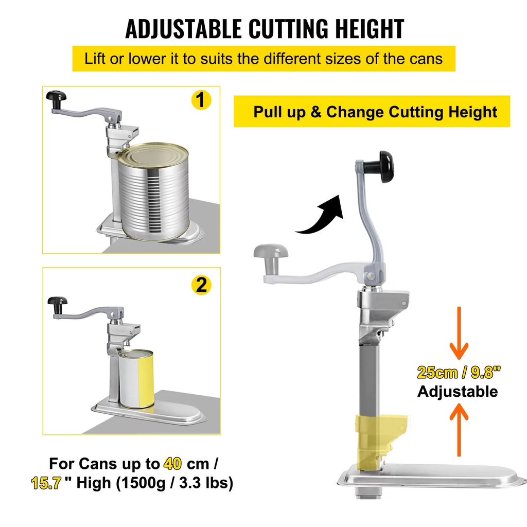 Manual Stainless Steel Can Opener L704