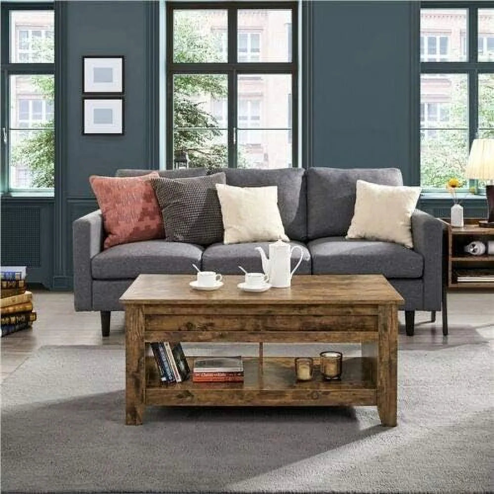 Lift Top Coffee Table with Storage K202