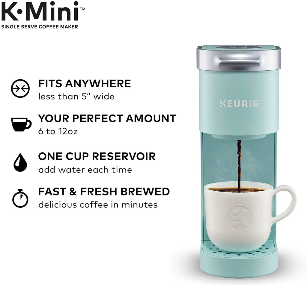 Single Serve Coffee Maker, 6 to 12 Oz. Brew Sizes W96363