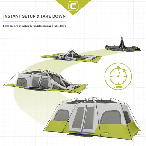 12 Person Cabin Tent Q32179
