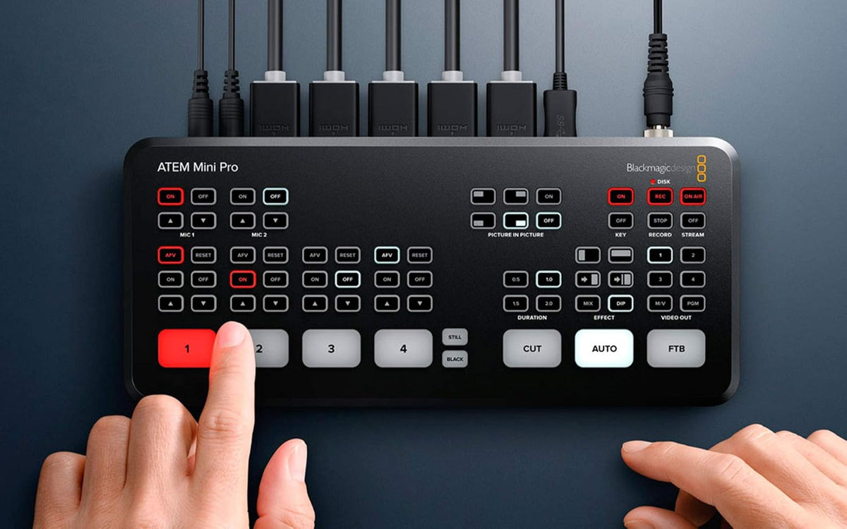 HDMI Live Stream Switcher with 12V Power Supply U918