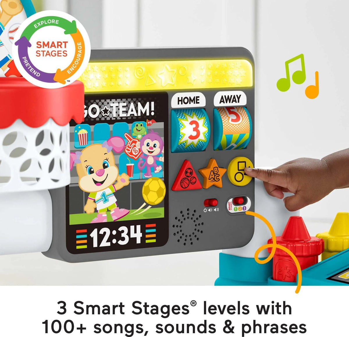4-in-1 Sports Activity Center Toddler Learning Toy I844980