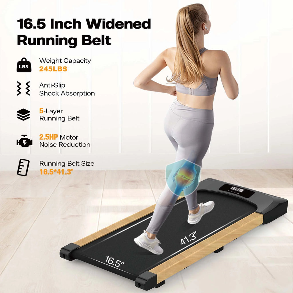 Under Desk Treadmill 245 lb Capacity 4 mph O6055