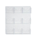 Nine Pocket Bi-Fold Brochure Holder Pack of 2 U858