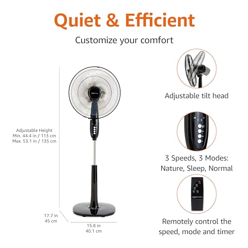 16-Inch Oscillating Pedestal Floor Fan P420141