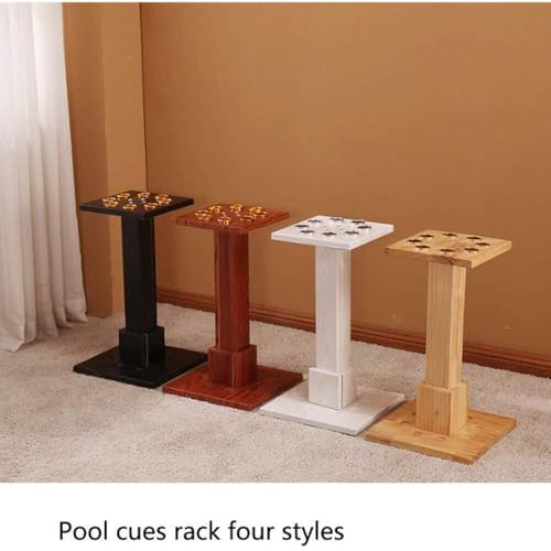 Freestanding Wooden 8-Cue Billiard Cue Rack A52733