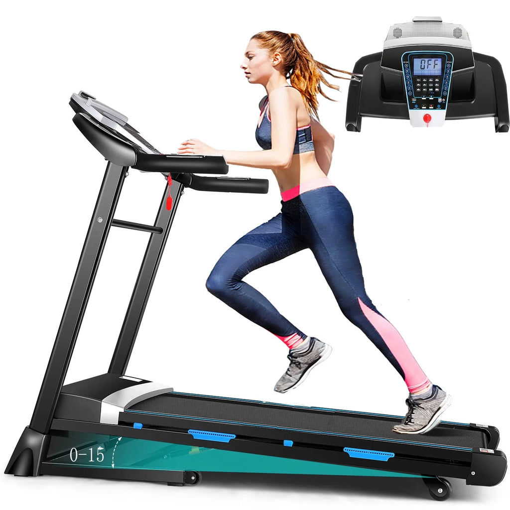 3.25 HP Folding Treadmill with 15-Level Inclines G54948