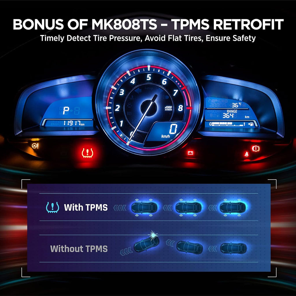 TPMS Scan Tool with 28+ Service Functions X38540