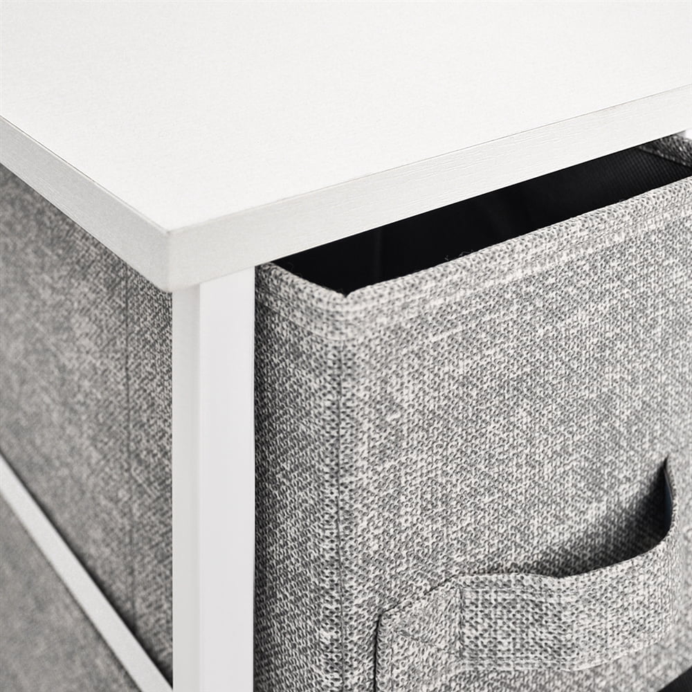 Light Gray 7 Drawers Dresser Z69978