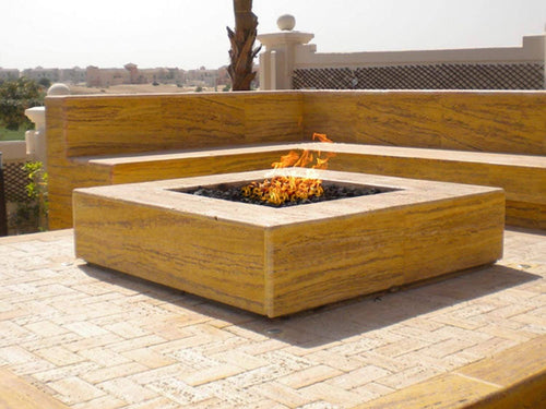 36x22 Square Fire Pit Burner V448757