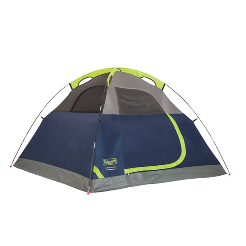 3-Person Blue Dome Camping Tent C458