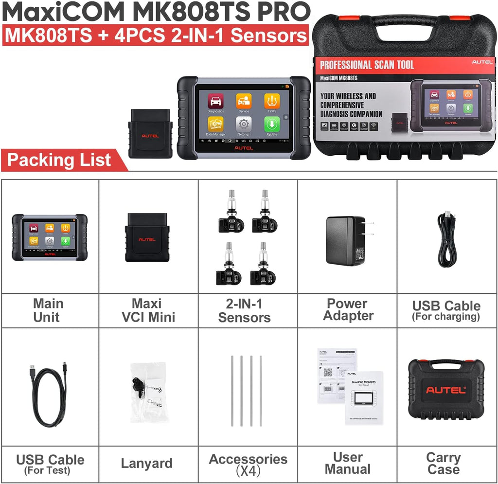 Diagnostic Scan Tool with 4 MX-Sensor P6206