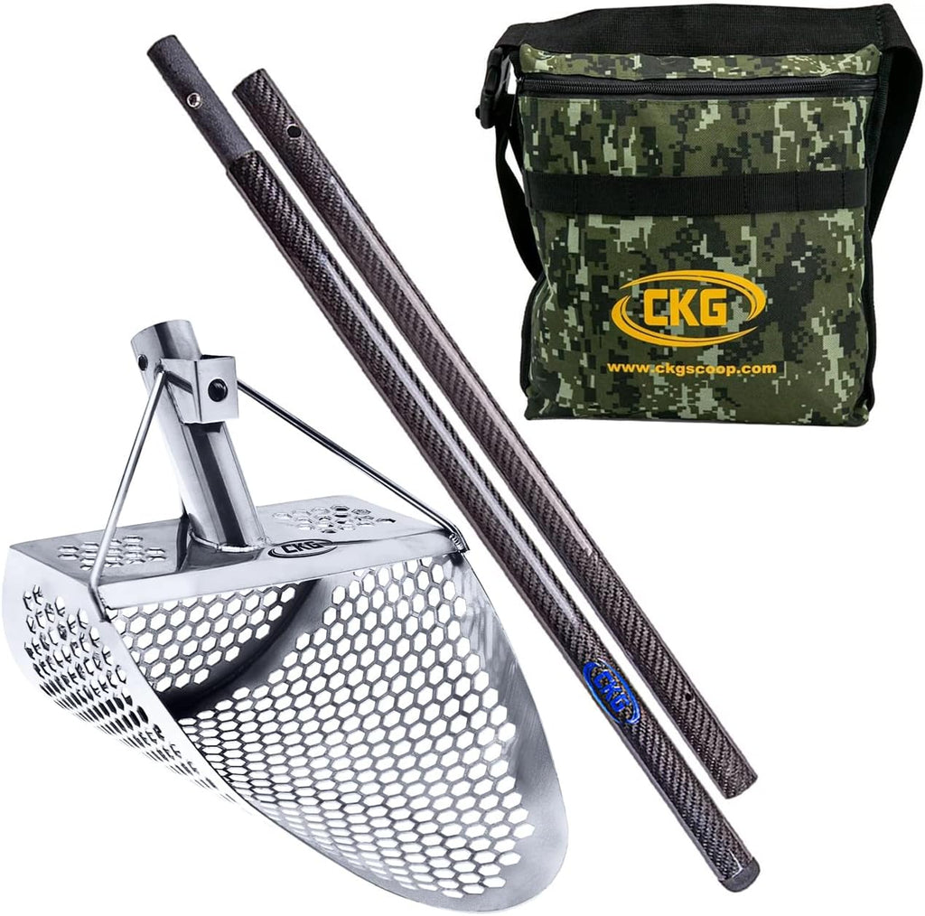 Stainless Steel Sand Scoop with Carbon Fiber Handle V962